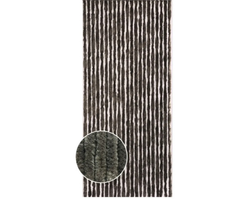 Textilní sprchový závěs s pruhovaným vzorem