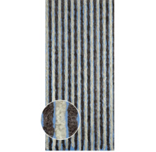 Střapcová roleta s proužkovaným vzorem