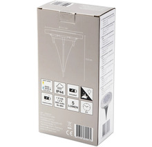 Balení solárních LED zemních svítidel, sada 4 kusů