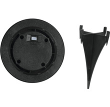 Základní deska a zemní hrot pro zahradní svítidlo