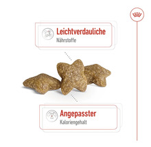 Krmivo pro psy s lehce stravitelnými živinami a upraveným obsahem kalorií