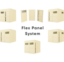 Flex Panel System pro zahradní domky