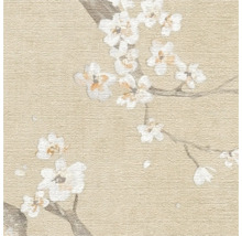 Tapeta s květinovým vzorem pro dekoraci stěn