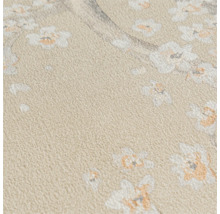 Detail tapety s květinovým vzorem