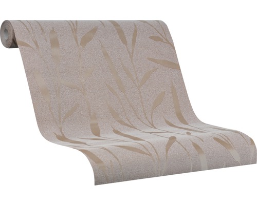 Role tapety s rostlinným vzorem