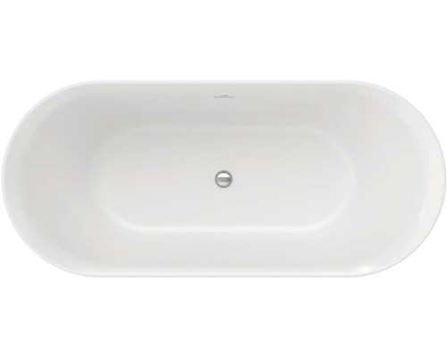 Volně stojící vana oválného tvaru shora