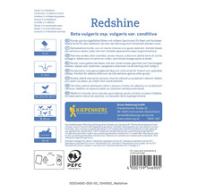 Semenný pásek červená řepa Redshine s návodem na pěstování