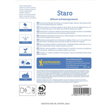 Balení semenných kotoučů pažitky Staro