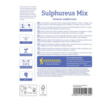 Informace na obalu semen květin krásenky žluté