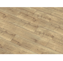 Položená laminátová podlaha s dřevěnou strukturou