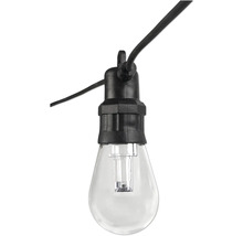 Světelný řetěz s čirou žárovkou