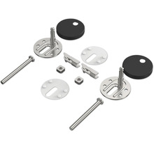 Upevňovací sada pro WC sedátka se šrouby, maticemi, držáky a podložkami