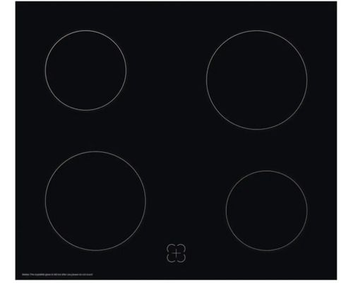 Sklokeramická varná deska se čtyřmi varnými zónami