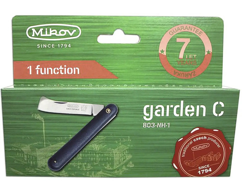 Zahradní nůž Mikov se sedmiletou zárukou