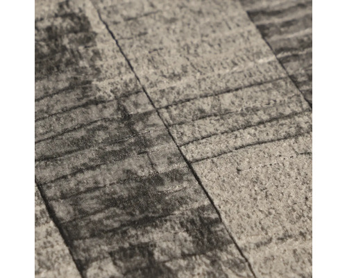 Detailní záběr textilie s dřevěnou strukturou