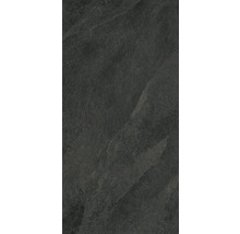 Tmavá břidlicová dlaždice se strukturovaným povrchem