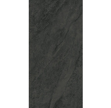 Tmavá kameninová dlaždice s matným povrchem