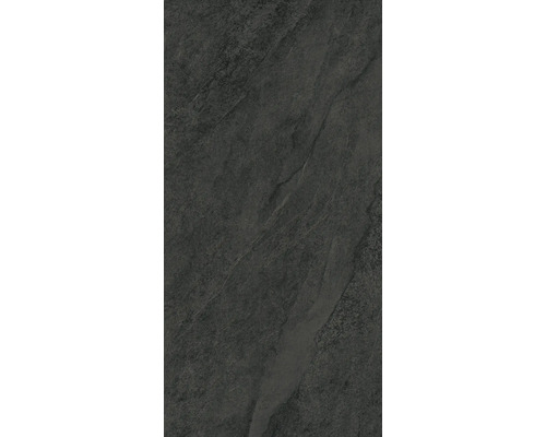 Tmavá kameninová dlaždice s matným povrchem