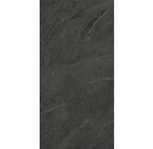 Tmavá podlahová dlaždice se vzhledem kamene