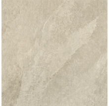 Čtvercová podlahová dlaždice s kamenným vzhledem.