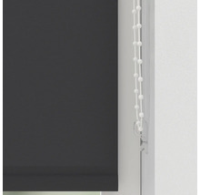 Tmavě šedá roleta s řetízkovým ovládáním pro dekoraci oken