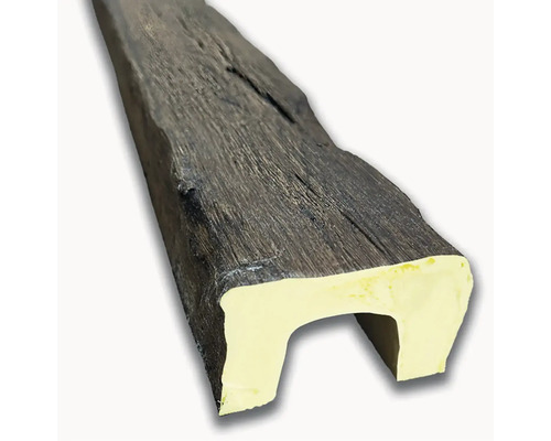 Dekorativní trám z polyuretanu se vzhledem dřeva