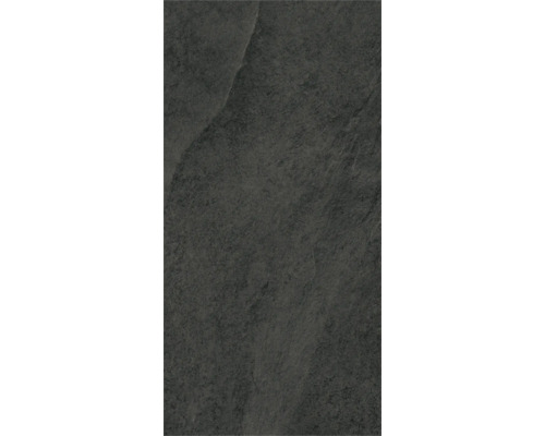 Tmavá břidlicová dlaždice s matným povrchem