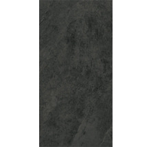 Tmavá kameninová dlaždice s matným povrchem