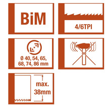 Informace o bimetalovém děrovacím pilovém listu