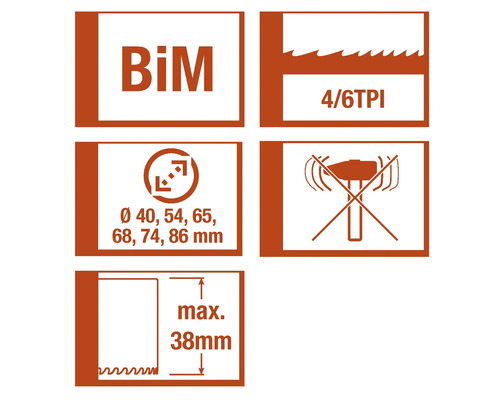 Informace o bimetalovém děrovacím pilovém listu