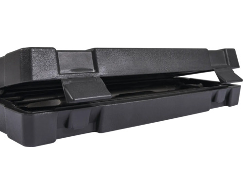 Otevřený kufřík na nářadí z plastu