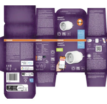 Balení Osram Smart Plus EU Zigbee zásuvky s měřičem energie