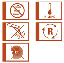 "Symbol: Nevypouštět do kanalizace