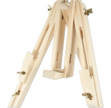 Dřevěný malířský stojan