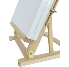 Dřevěný malířský stojan s plátnem