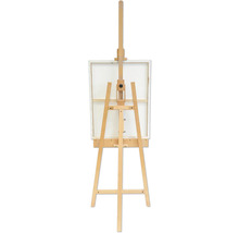 Dřevěný malířský stojan s plátnem