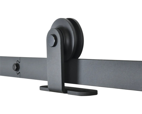 Posuvné dveřní kování s kladkou a lištou