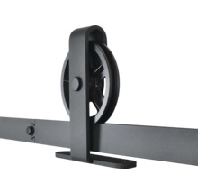 Kování posuvných dveří s kolečkem a kolejnicí