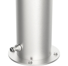 Nerezová zahradní zásuvka s vodovodním kohoutkem