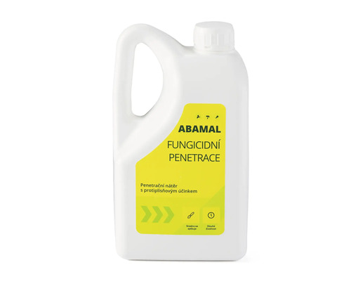 Abamal fungicidní penetrace v bílé plastové lahvi