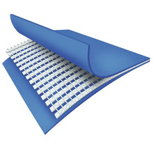 Průřez jezírkové fólie s výztuží tkaninou