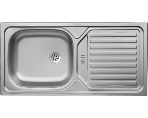 Nerezový dřez s odkapávací plochou