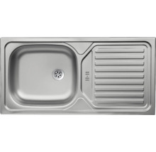 Nerezový dřez s odkapávací plochou