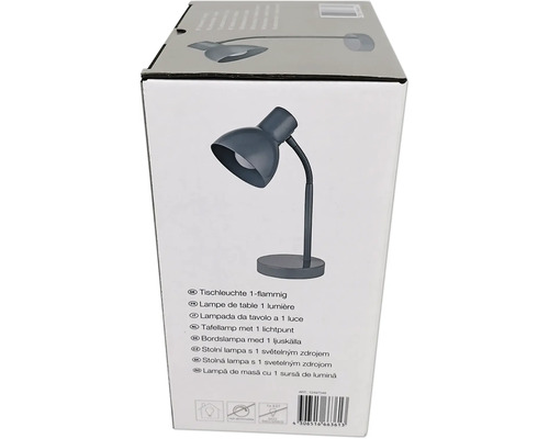 Balení stolní lampy s jedním světelným zdrojem