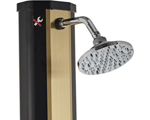 Zahradní sprcha s sprchovou hlavicí