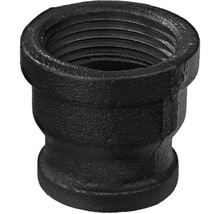 Černá litinová tvarovka, objímka s vnitřním závitem