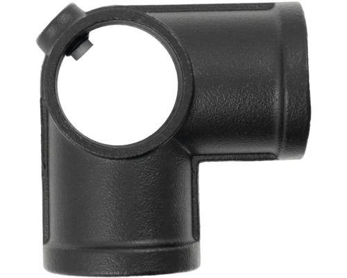 Černá trubková spojka