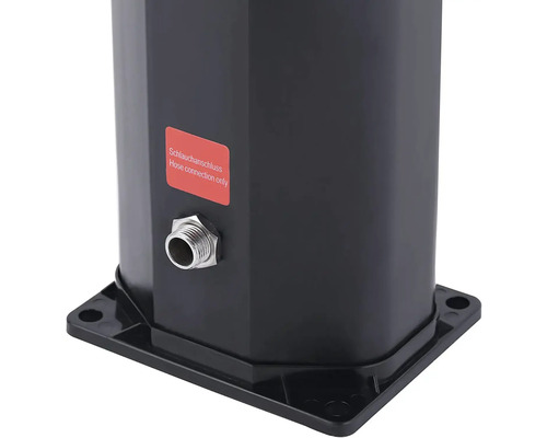 Detail vodního sloupku s hadicovou přípojkou