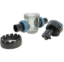 Předfiltr bazénového filtru s pouzdrem a šroubovacím kroužkem