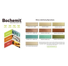 Přehled produktů Bochemit pro ochranu dřeva proti hmyzu, houbám, plísním a ohni